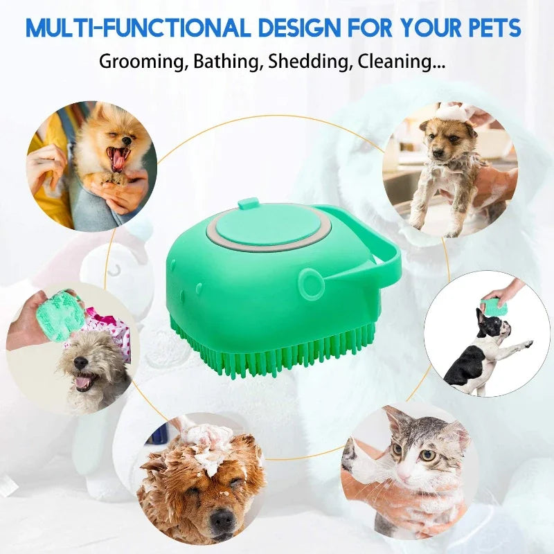 Pet Massage Bath Brush